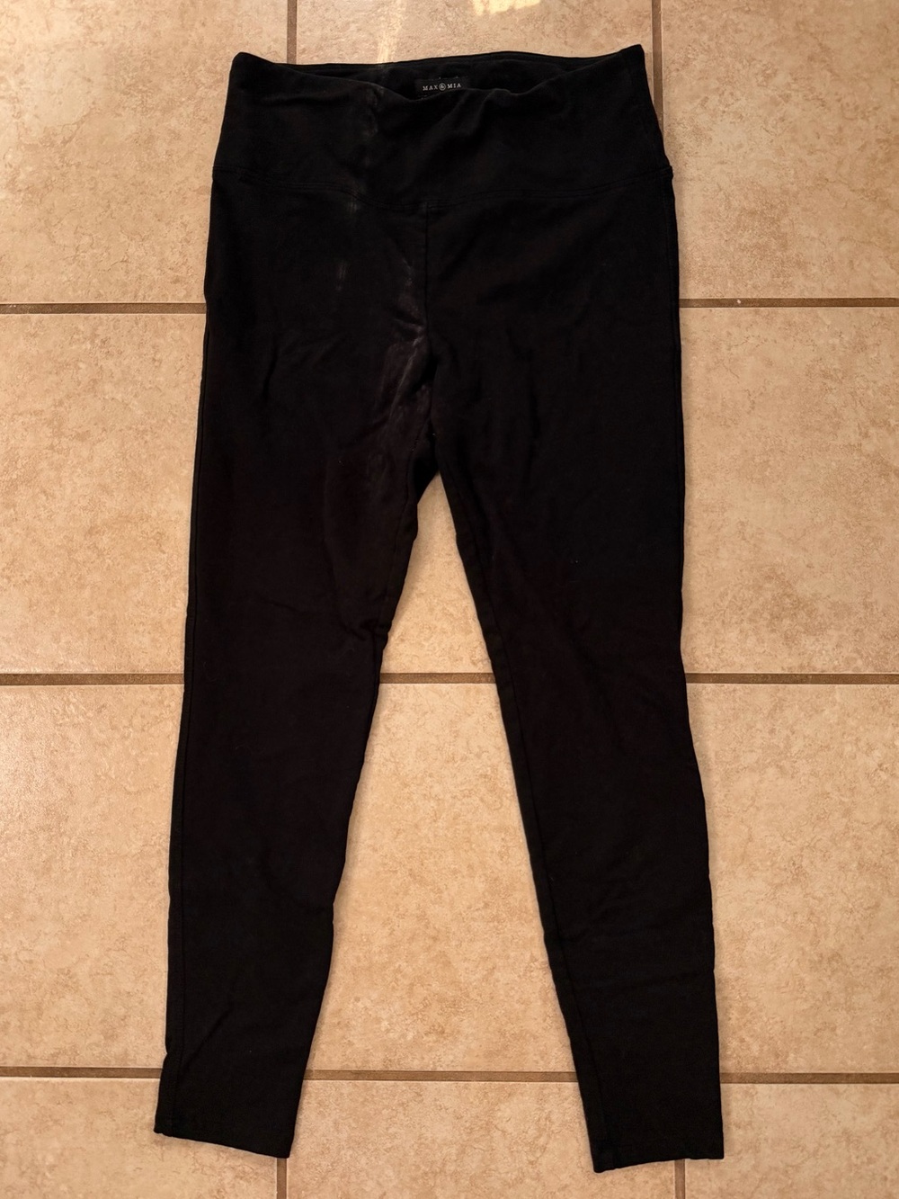 EUC Max & Mia Black High-Waisted Leggings